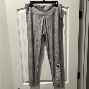 Gray Miami Heat Leggings